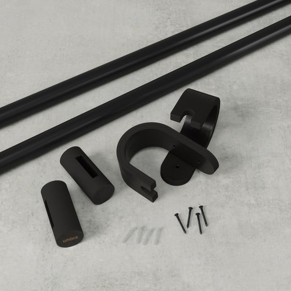 Iš plieno išplečiamas užuolaidos strypas 107 - 305 cm Bellwood – Umbra-image-4