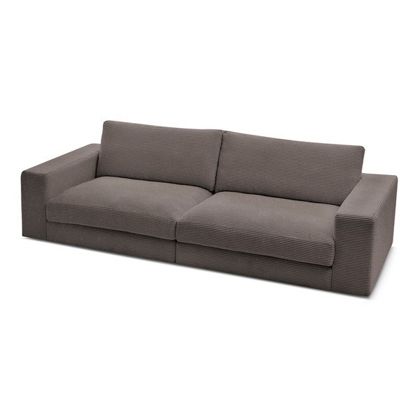 Taupe spalvos iš kordinio velveto sofa 274 cm Leonard – Bobochic Paris-image-4