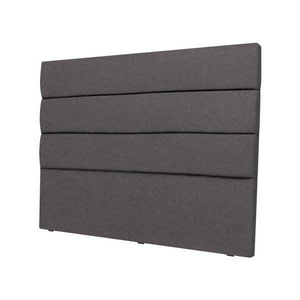 Tamsiai pilka galvūgalio lenta Mazzini Sofas Pesaro, 200 x 120 cm-image-3