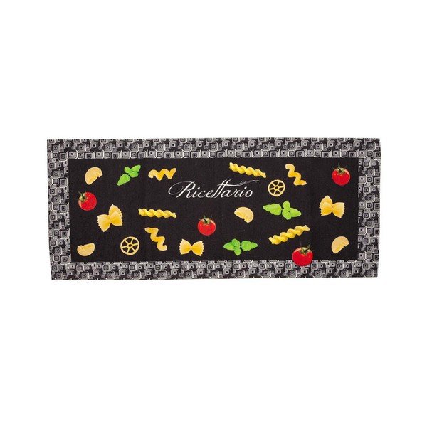 Itin patvarus virtuvinis kilimas "Webtappeti Pastabook", 60 x 110 cm-image-1
