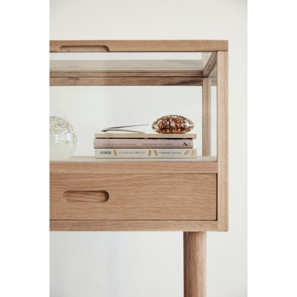 Mažesnė stiklinė vitrina "Hübsch Haleo-image-2