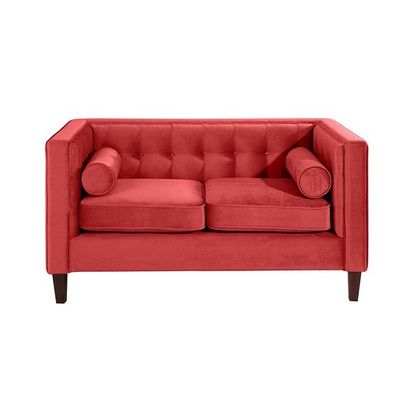 Plytų raudonos spalvos sofa "Max Winzer Jeronimo", 154 cm