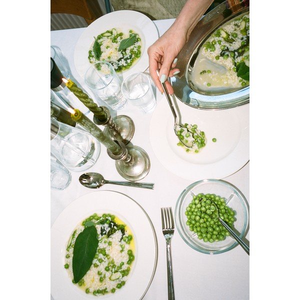 Sidabrinės spalvos stalo įrankiai iš nerūdijančio plieno 16 vnt. Grand Cru – Rosendahl-image-1