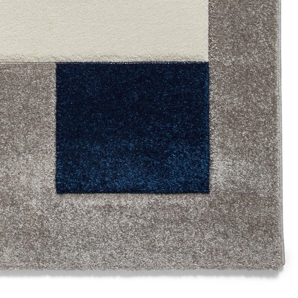 Mėlynos ir pilkos spalvos kilimas Think Rugs Brooklyn, 160 x 220 cm-image-4