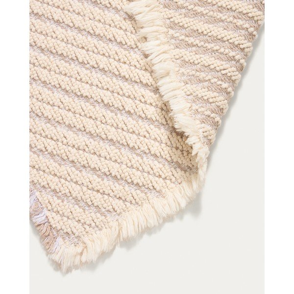 Smėlio spalvos vonios kilimėlis 50x70 cm Janu – Kave Home-image-2