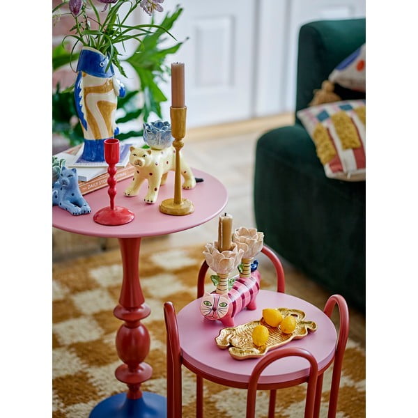 Iš akmens masės dažyta rankomis vaza (aukštis 22 cm) Irving – Bloomingville-image-2