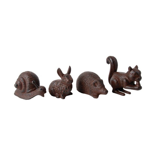 Iš metalo sodo statulos 4 vnt. Animals – Esschert Design-image-3