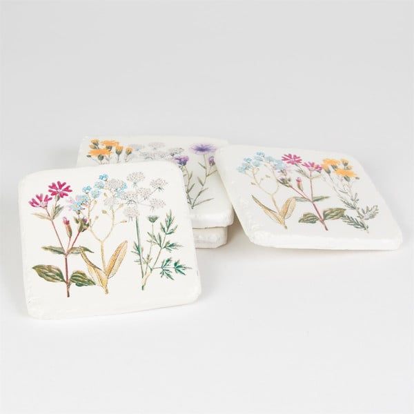 4 "Sass & Belle Wildflower" padėkliukų rinkinys-image-1