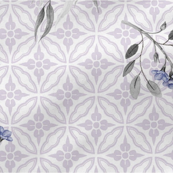 Medvilninė paklodė Happy Friday Basic Delicate Bouquet, 140 x 200 cm-image-3