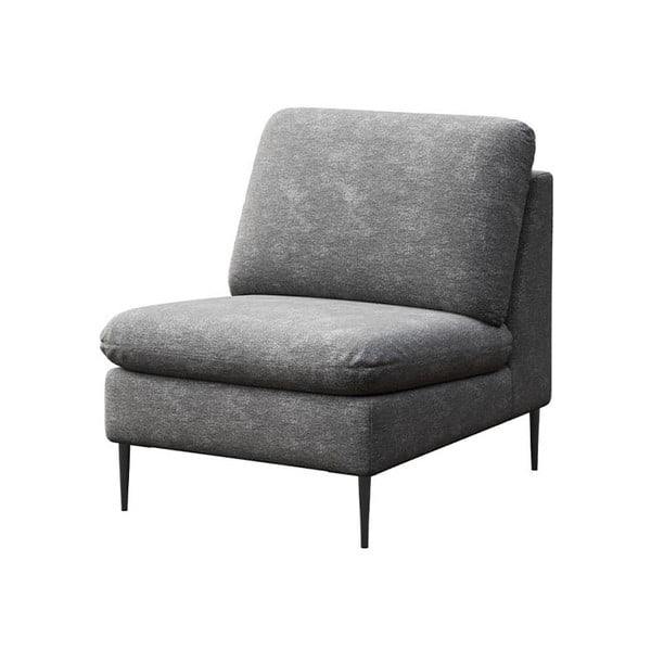 Krėslas šviesiai pilkos spalvos Moilo – MESONICA-image-2