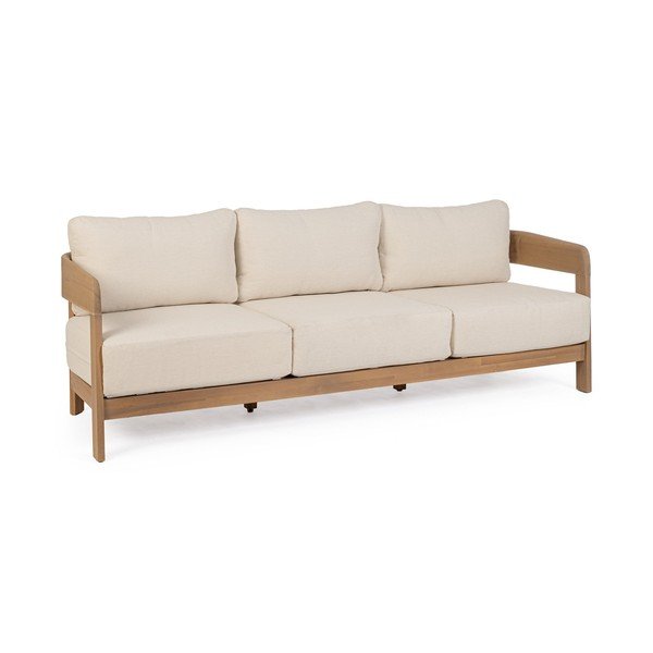Natūralios spalvos iš akacijos masyvo sodo sofa Pablo – Bizzotto-image-2
