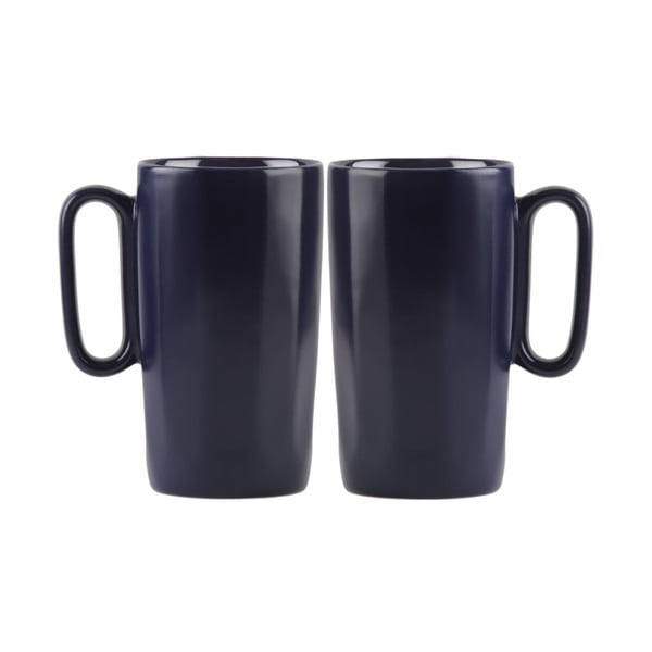 Mėlynos spalvos iš akmens masės puodeliai 2 vnt. 330 ml Fuori – Vialli Design