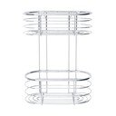 Sidabrinė dušo lentyna Weko Trestina, 26 x 35 cm