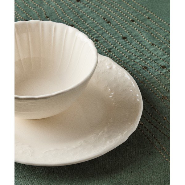 Smėlio spalvos desertinė iš keramikos lėkštė ø 17 cm Varla – Kave Home-image-1