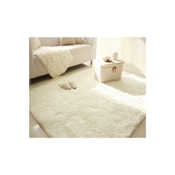 Skalbiamas kilimas smėlio spalvos 120x180 cm Pelush Beige – Mila Home-image-2