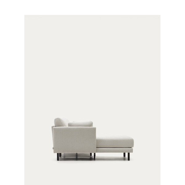 Kampinė sofa kreminės spalvos Gilma – Kave Home-image-3