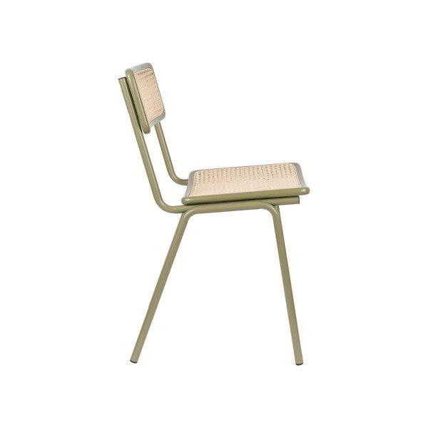 Žalios rotango valgomojo kėdės, 2 vnt. Jort - Zuiver-image-4