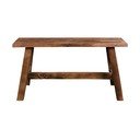 Medžio masyvo sodo suoliukas rudos spalvos Barcelona – House Nordic