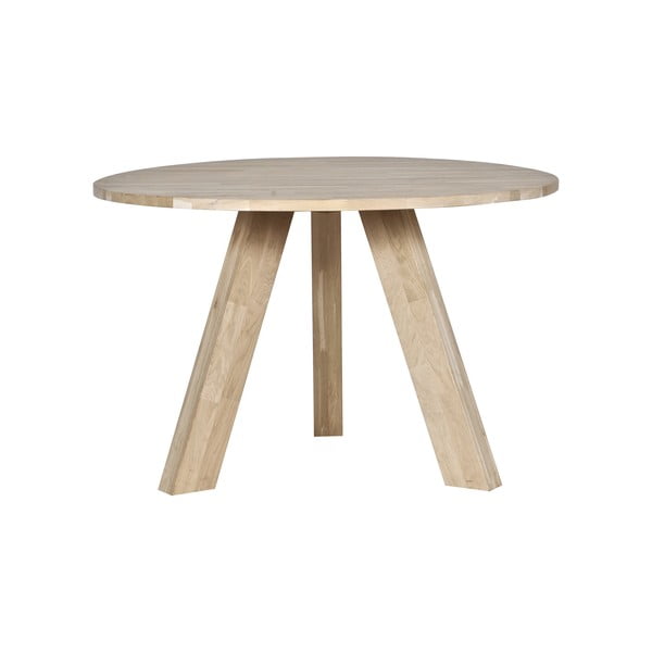 Valgomojo stalas iš ąžuolo medienos WOOOD Rhonda, ø 129 cm