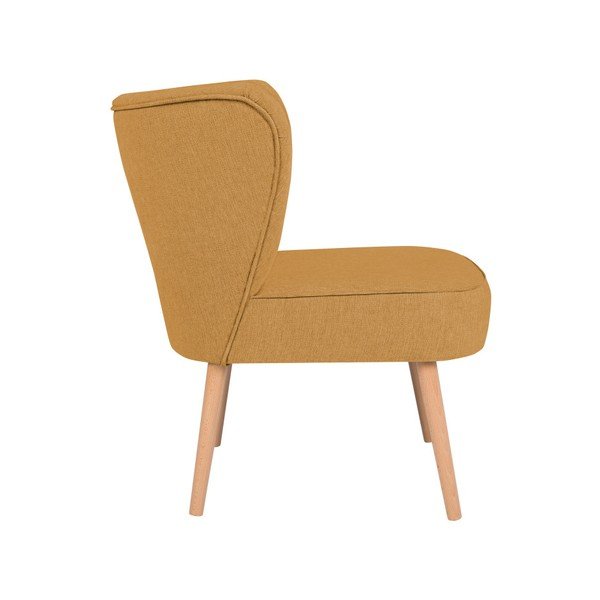Geltonas fotelis Cosmopolitan design Matteo-image-3