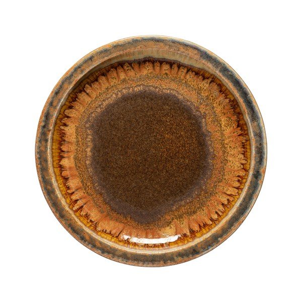 Rudos spalvos iš akmens masės lėkštė ø 26 cm Poterie – Casafina