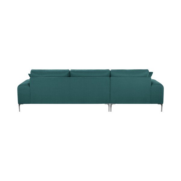 Turkio spalvos kampinė sofa Prêt à Meubler Classics Dilinger, kairysis kampas-image-3