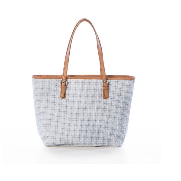 Odinė rankinė Suede White-image-1