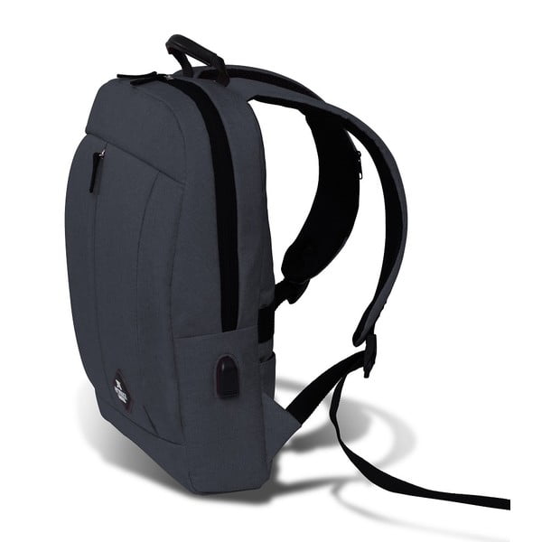 Antracito spalvos kuprinė su USB jungtimi My Valice GALAXY Smart Bag-image-3