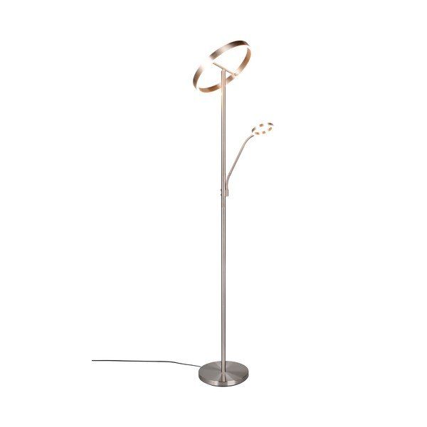 Pastatomas šviestuvas sidabrinės spalvos LED (aukštis 180 cm) Willis – Trio-image-2