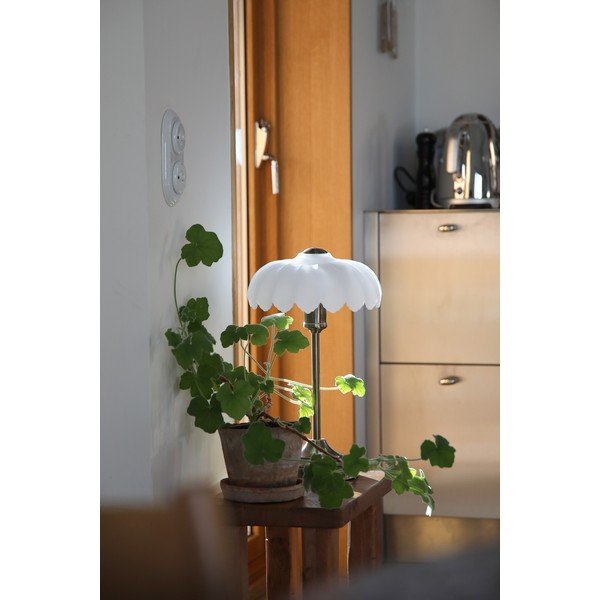 Kreminės spalvos/žalvario spalvos stalinis šviestuvas (aukštis 43 cm) Kurage – Markslöjd-image-2