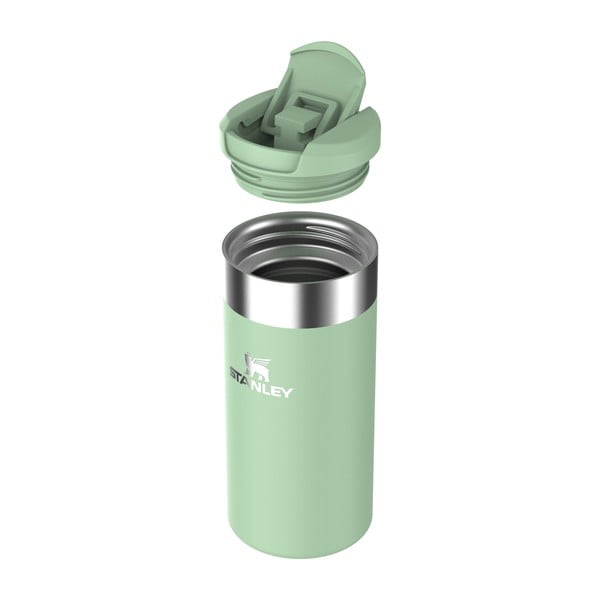Šalavijo spalvos iš nerūdijančio plieno termo puodelis 350 ml AeroLight™ Transit Mug Pistachio – Stanley-image-1