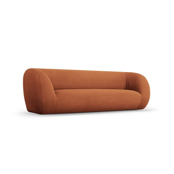 Sofa iš boucle oranžinės spalvos 230 cm Essen – Cosmopolitan Design-image-2
