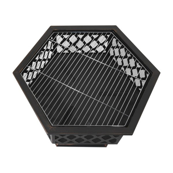 Lauko židinys ir krosnis Hexagon – Cattara-image-3