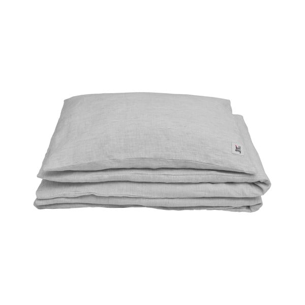 Pilka vaikiška patalynė BELLAMY Stripes, 140 x 200 cm-image-1