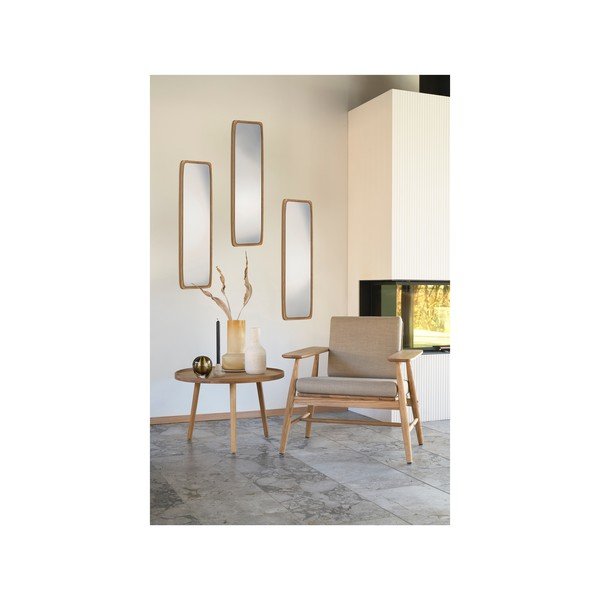 Sieninis veidrodis su medžio masyvo rėmu 23x80 cm Bodo – Villa Collection-image-2