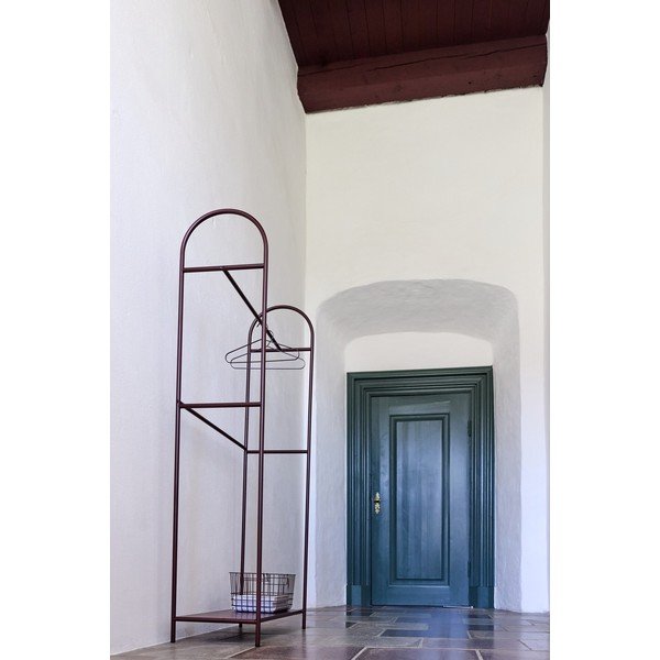 Bordo spalvos iš metalo drabužių kabykla 92x186x39 cm Arch – Mette Ditmer Denmark-image-3