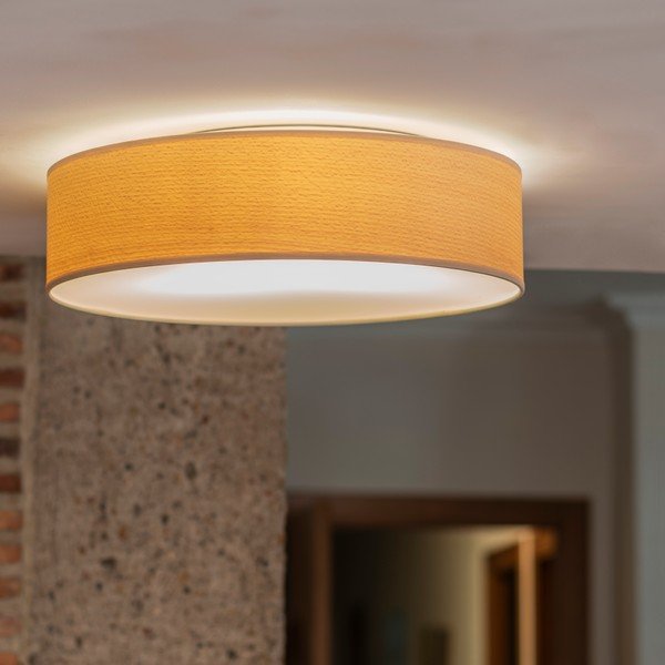 Natūralaus balinto bukmedžio lubinis šviestuvas Sotto Luce TSURI L, ⌀ 40 cm-image-4