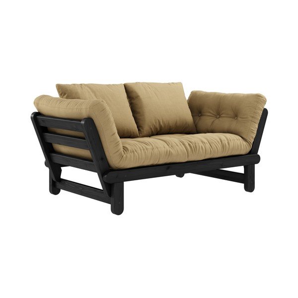 Sulankstoma sofa Karup Design Beat Black/Wheat Beige-image-3