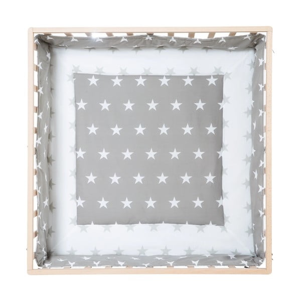 Maniežas vaikams natūralios spalvos 100x100 cm – Roba-image-3