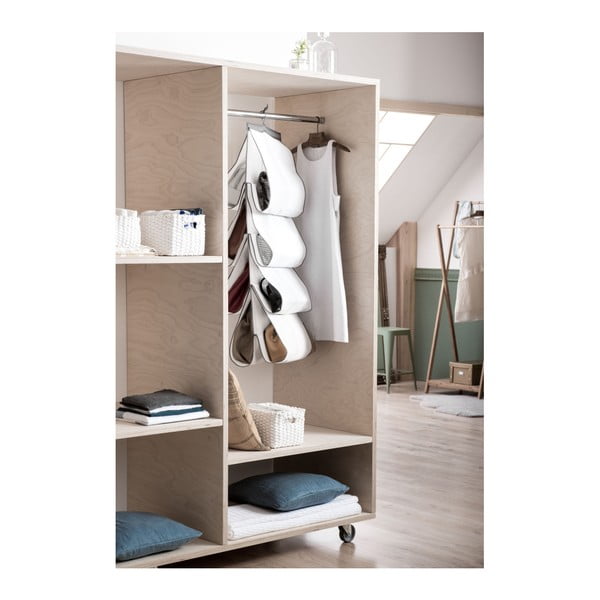Pakabinamas baltas rankinių ir krepšių organizatorius "Compactor Handbags Organizer-image-1