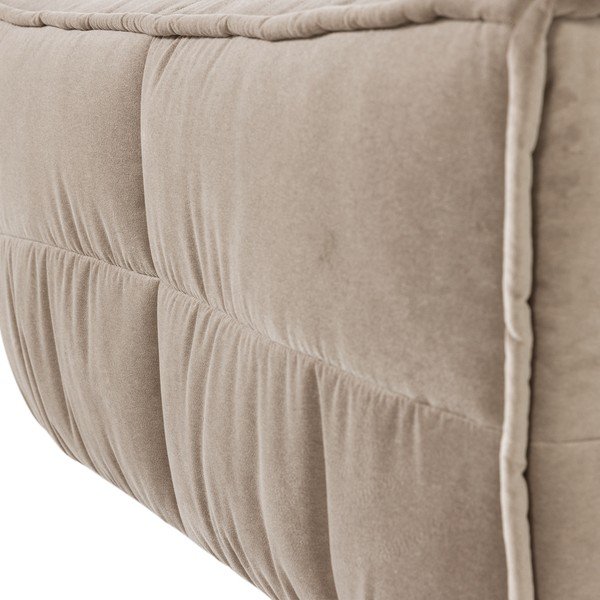 Taupe spalvos iš audinio taburetė iš velveto Cluster – vtwonen-image-3