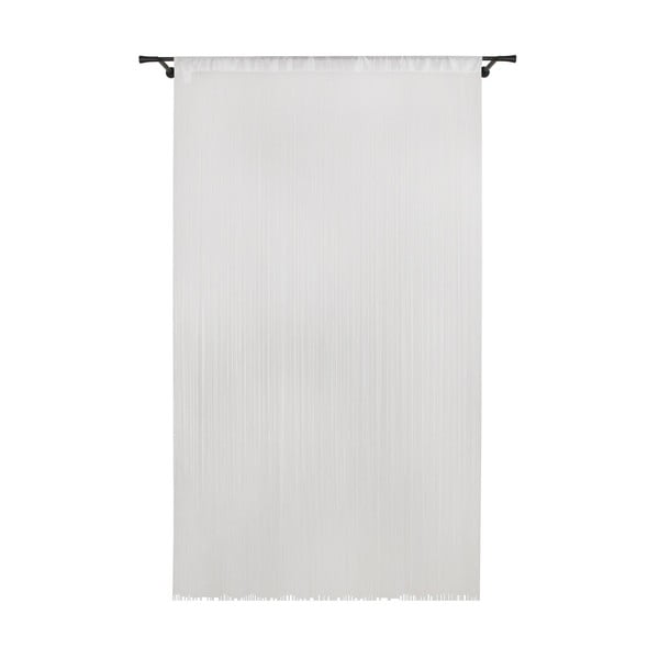 Permatoma užuolaida baltos spalvos 140x285 cm String – Mendola Fabrics