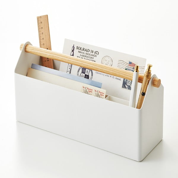 Biuro organizatorius iš metalo kanceliarinėms prekėms Tosca – YAMAZAKI-image-4