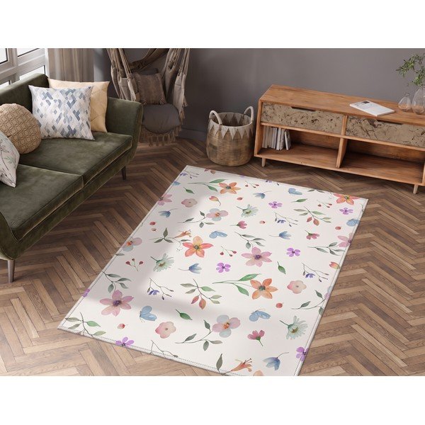 Skalbiamas kilimas 80x200 cm Floral – Vitaus-image-1