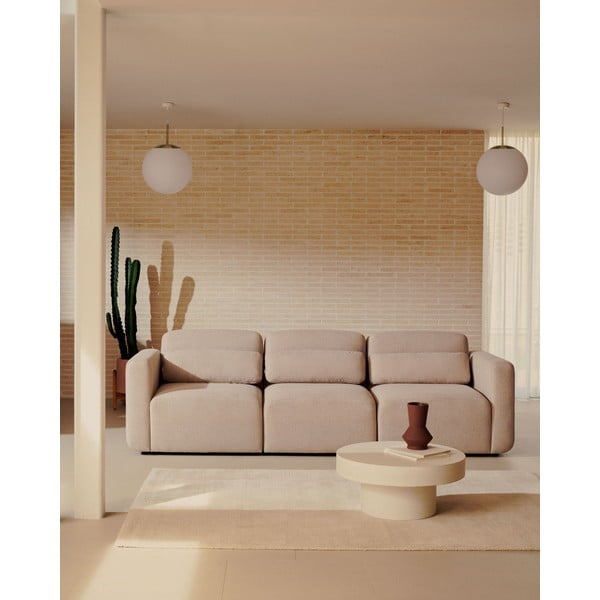 Modulinė sofos pagalvė smėlio spalvos Neom – Kave Home-image-2
