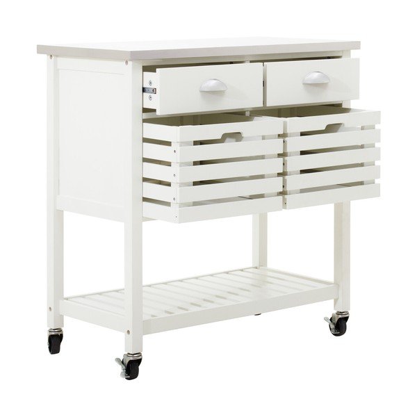 Vežimėlis ant ratukų 46x86 cm Frankfurt – Premier Housewares-image-4