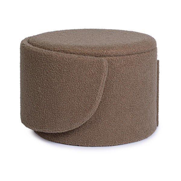 Taupe spalvos pufas iš boucle Anthea – Yes Everyday-image-1
