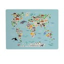 Stalo kilimėlis Little Nice Things World Map, 55 x 35 cm