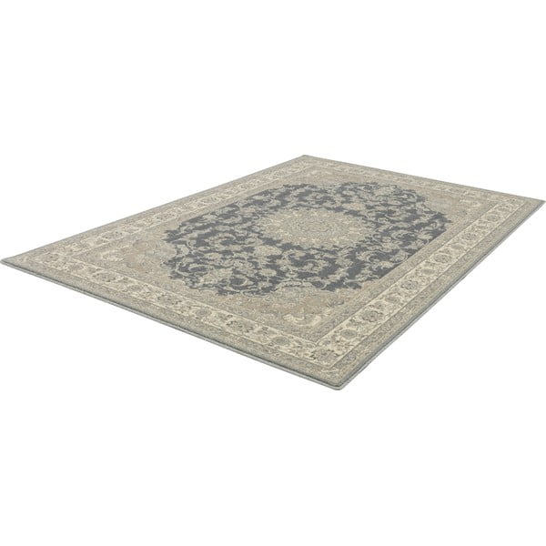 Kilimas iš vilnos pilkos spalvos 160x240 cm Beatrice – Agnella-image-4