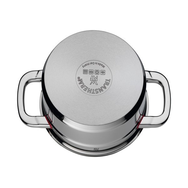 Nerūdijančio plieno puodas su dangčiu WMF Cromargan® Premium A II, ⌀ 20 cm-image-2